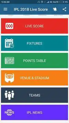 Play IPL 2018 (Live Score, Schedule, Teams)