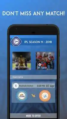 Play IPL 2018 Season 11 Full Schedule and Team List