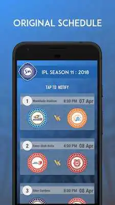 Play IPL 2018 Season 11 Full Schedule and Team List