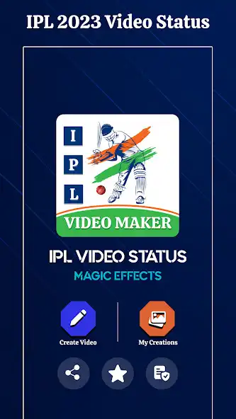 Play IPL Cricket Video Maker 2023  and enjoy IPL Cricket Video Maker 2023 with UptoPlay