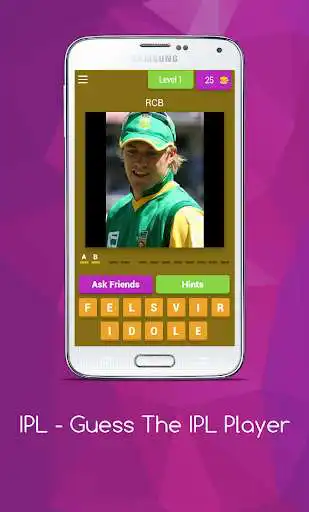 Play IPL Quiz - Guess The Indian Premier League Player  and enjoy IPL Quiz - Guess The Indian Premier League Player with UptoPlay