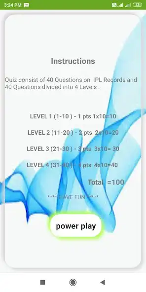 Play IPL RECORDS Quiz as an online game IPL RECORDS Quiz with UptoPlay