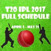Free play online IPL Schedule 2017 IPL Live App APK