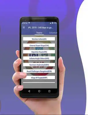 Play IPL Schedule 2019 (Season 12)