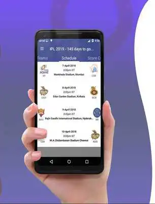 Play IPL Schedule 2019 (Season 12)