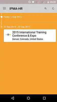 Play IPMA-HR Events App