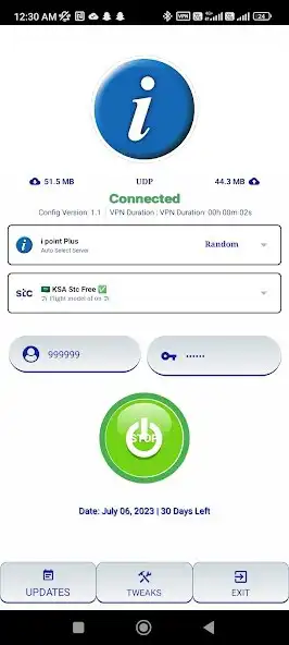 Play i Point Plus_Super Fast Vpn as an online game i Point Plus_Super Fast Vpn with UptoPlay