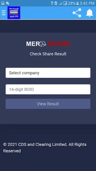 Play IPO Result - Nepali Mero Share as an online game IPO Result - Nepali Mero Share with UptoPlay