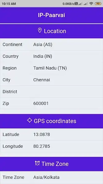 Play IP-Paarvai - Fetch IP Details as an online game IP-Paarvai - Fetch IP Details with UptoPlay