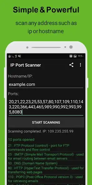 Play IP Port Scanner as an online game IP Port Scanner with UptoPlay