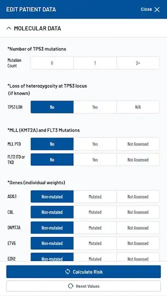 Play IPSS-M Risk Calculator as an online game IPSS-M Risk Calculator with UptoPlay