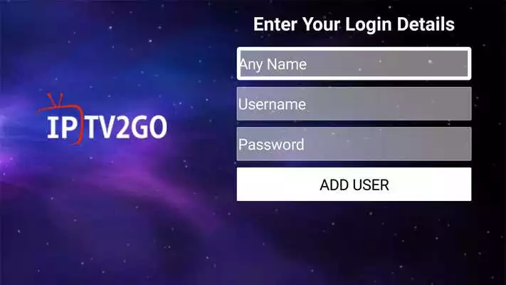 Play IPTV2Go Android TV