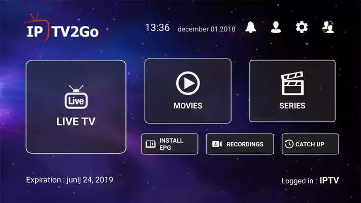 Play IPTV2Go Android TV
