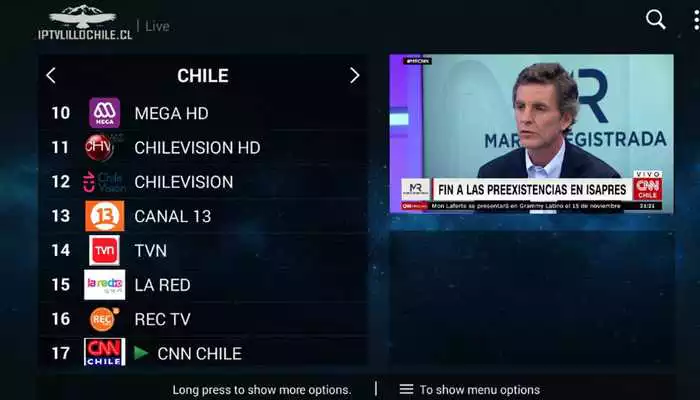 Play IPTV LILLO CHILE