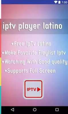 IpTv Player Latino Free - List Iptv online game with UptoPlay