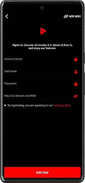 Play IPTV Smarters Flex Player  and enjoy IPTV Smarters Flex Player with UptoPlay