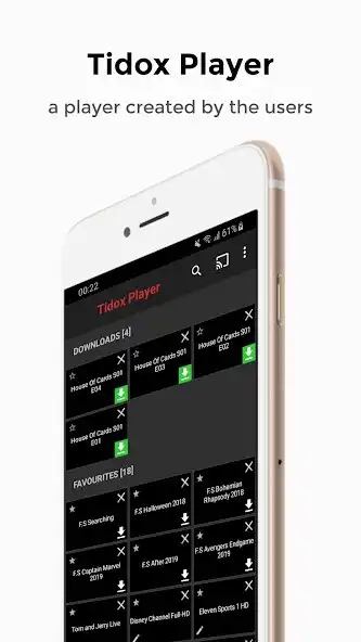 Play IPTV Tidox Player - Play, Download or Cast Pro  and enjoy IPTV Tidox Player - Play, Download or Cast Pro with UptoPlay
