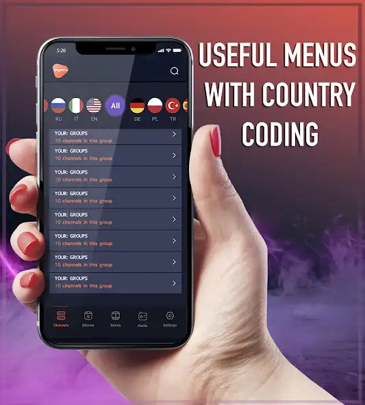 Play ipYes iptv  mobile / tablets as an online game ipYes iptv  mobile / tablets with UptoPlay