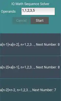 Play IQ Sequence Solver Offline