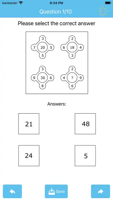 Play IQ Test: Logical Reasoning as an online game IQ Test: Logical Reasoning with UptoPlay
