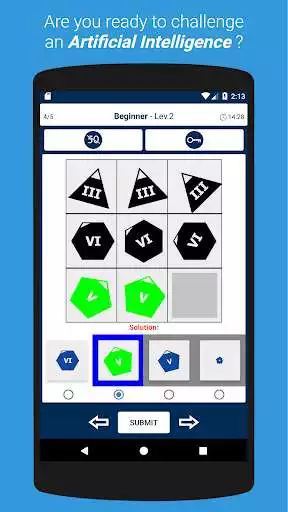 Play IQ Test: Raven Matrices  and enjoy IQ Test: Raven Matrices with UptoPlay