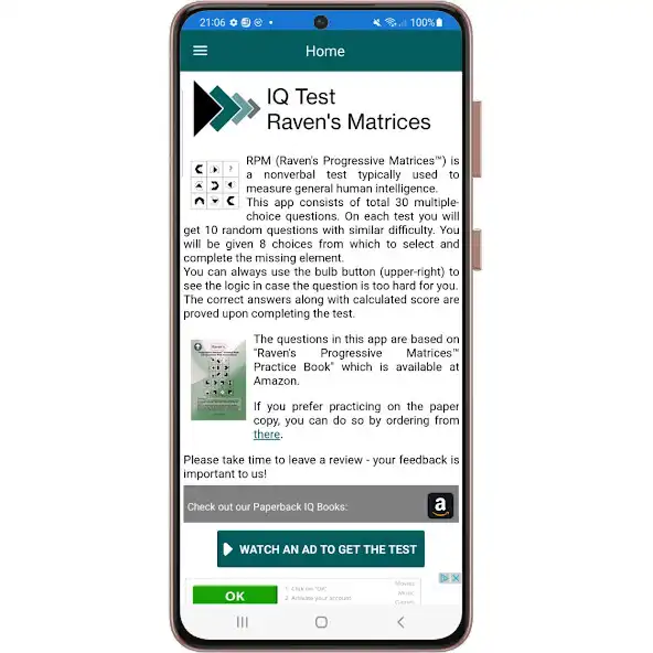 Play IQ Test: Ravens Matrices  and enjoy IQ Test: Ravens Matrices with UptoPlay
