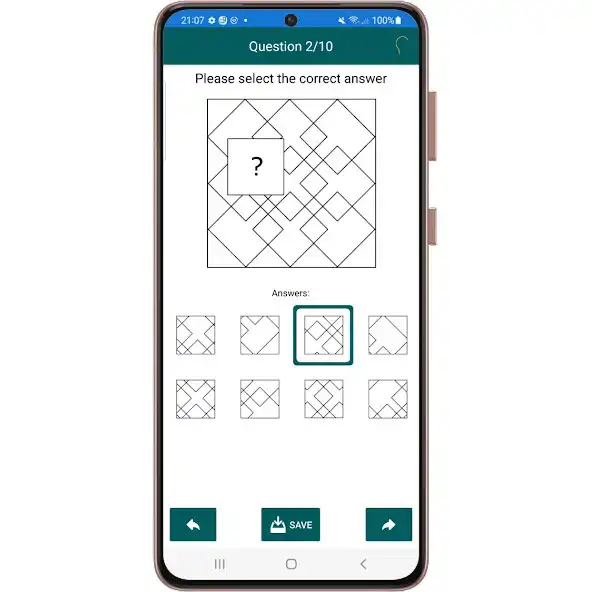 Play IQ Test: Ravens Matrices as an online game IQ Test: Ravens Matrices with UptoPlay