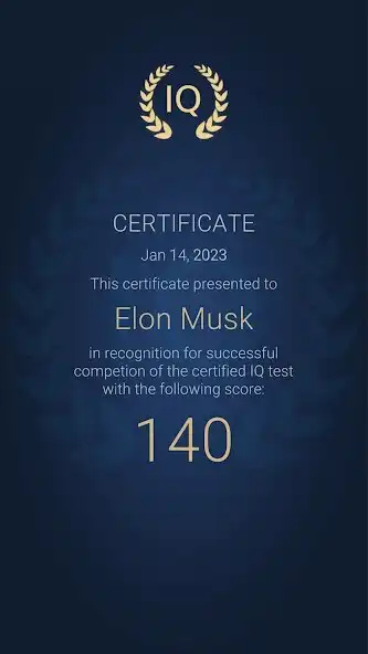 Play IQ Test with a Certificate  and enjoy IQ Test with a Certificate with UptoPlay