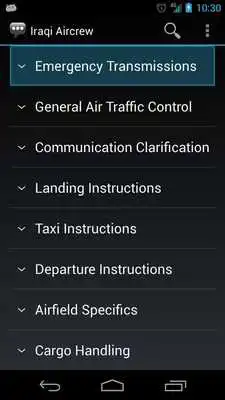 Play Iraqi Aircrew Phrases