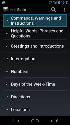 Play Iraqi Basic Phrases  and enjoy Iraqi Basic Phrases with UptoPlay