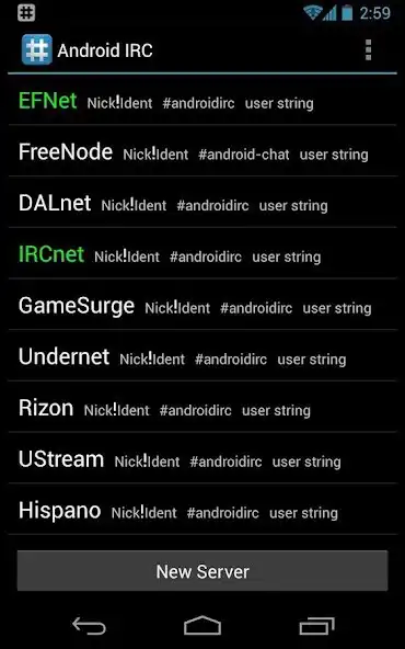 Play IRC for Android ™  and enjoy IRC for Android ™ with UptoPlay