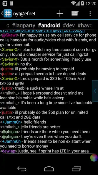 Play IRC for Android ™ as an online game IRC for Android ™ with UptoPlay