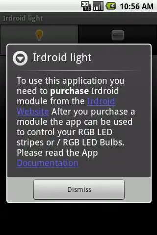 Play APK Irdroid light  and enjoy Irdroid light with UptoPlay com.microcontrollerbg.irdroid_light