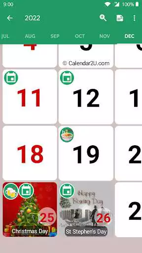 Play Ireland Calendar 2022 as an online game Ireland Calendar 2022 with UptoPlay