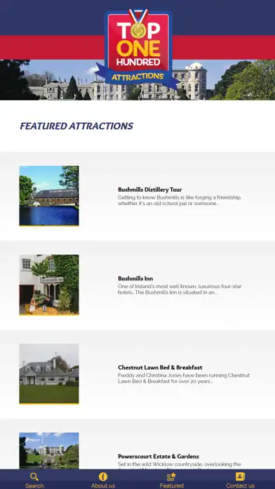 Play Ireland Top 100 Attractions as an online game Ireland Top 100 Attractions with UptoPlay