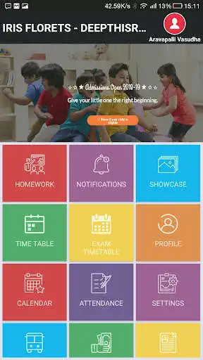 Play APK Iris Florets Official App for Parents  and enjoy Iris Florets Official App for Parents with UptoPlay com.schoolknot.iris_florets