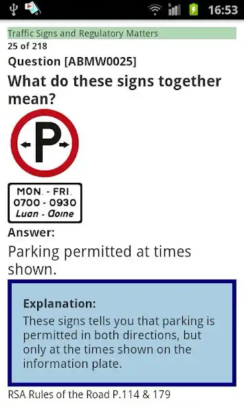 Play Irish Driver Theory Test as an online game Irish Driver Theory Test with UptoPlay