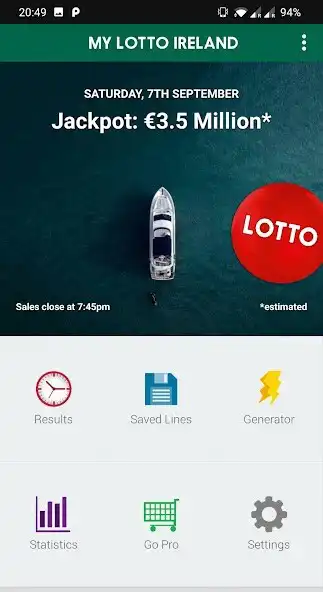 Play Irish Lottery Results (Lotto Ireland)  and enjoy Irish Lottery Results (Lotto Ireland) with UptoPlay