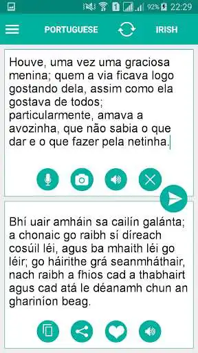 Play Irish Portuguese Translator  and enjoy Irish Portuguese Translator with UptoPlay