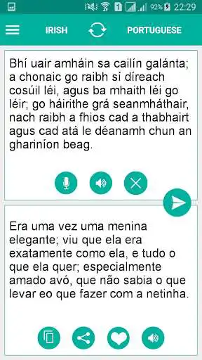 Play Irish Portuguese Translator as an online game Irish Portuguese Translator with UptoPlay