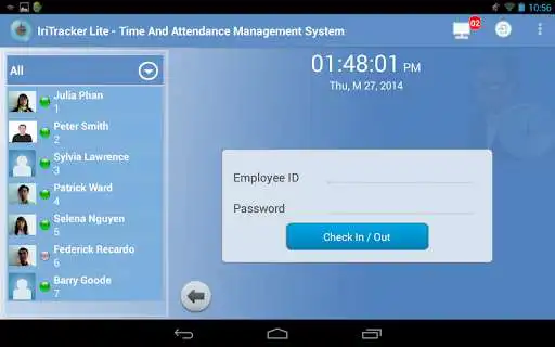 Play IriTracker Lite - Time Tracker as an online game IriTracker Lite - Time Tracker with UptoPlay