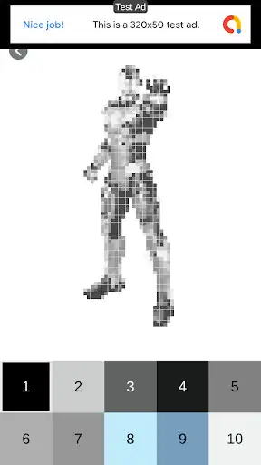 Play Iron Armor - Pixel Art as an online game Iron Armor - Pixel Art with UptoPlay