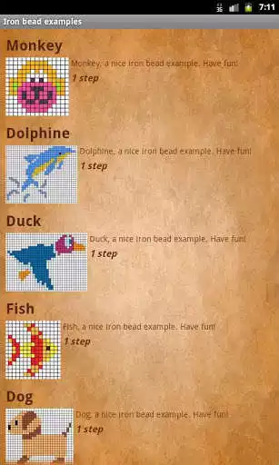 Play Iron bead examples