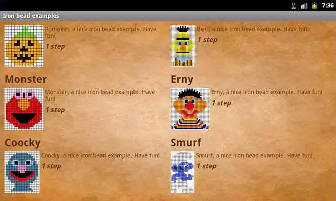 Play Iron bead examples