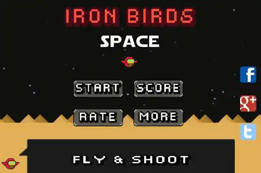Play Iron Birds Space as an online game Iron Birds Space with UptoPlay