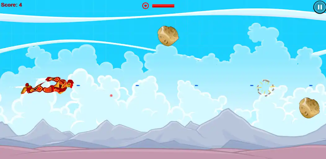 Play Iron Hero: Air Attack as an online game Iron Hero: Air Attack with UptoPlay