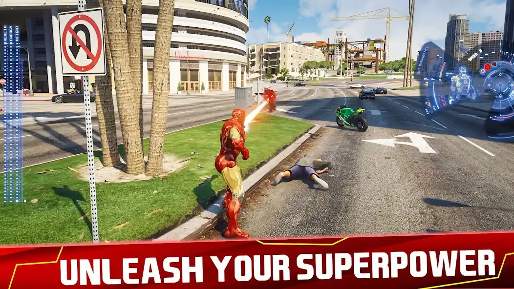 Play Iron Hero Flying Avenger  and enjoy Iron Hero Flying Avenger with UptoPlay