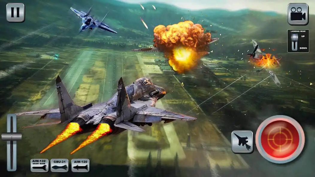 Play Iron Hero® Jet Fighter as an online game Iron Hero® Jet Fighter with UptoPlay