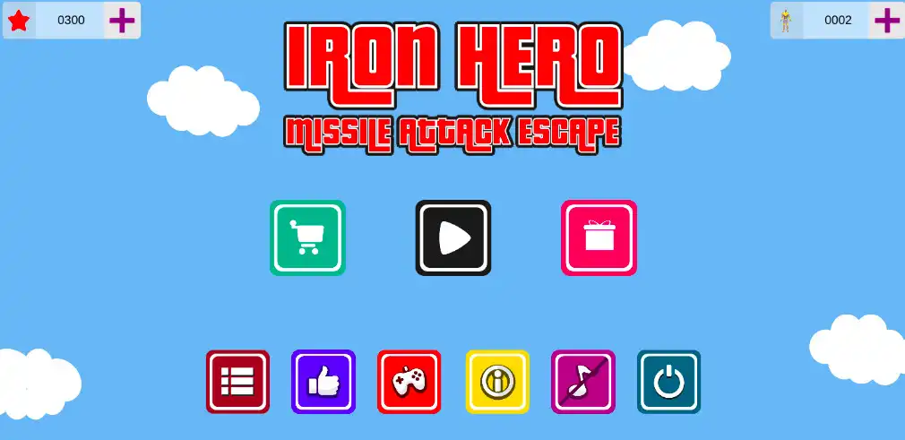 Play Iron Hero: Missile Attack  and enjoy Iron Hero: Missile Attack with UptoPlay