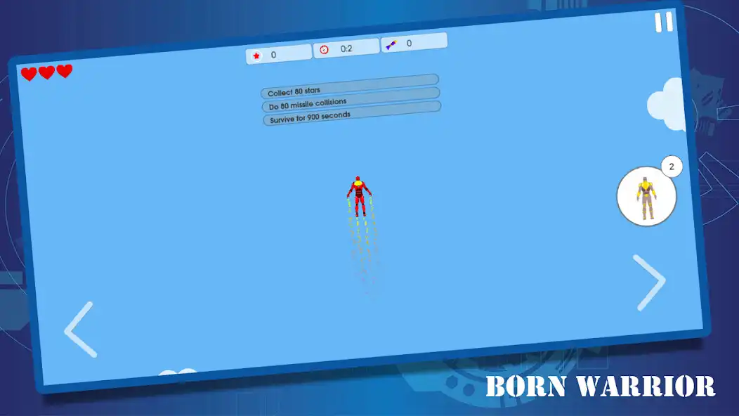 Play Iron Hero: Missile Attack as an online game Iron Hero: Missile Attack with UptoPlay